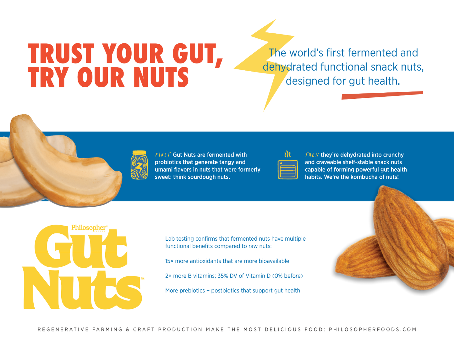 Gut Nuts Fermented Almonds