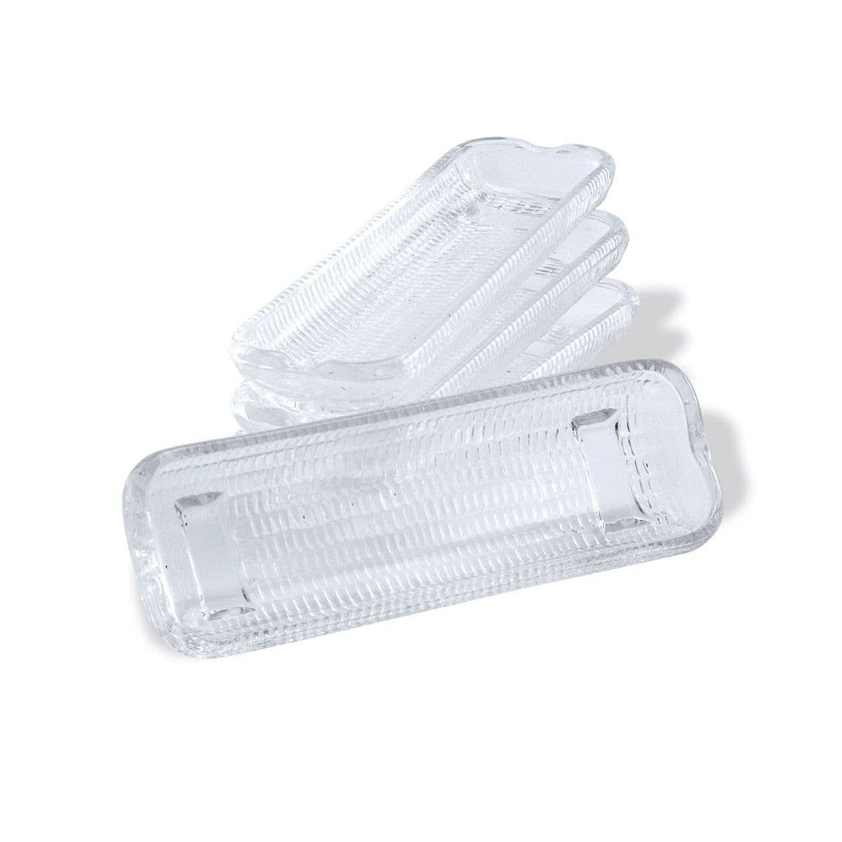 Glass Corn Dishes, Set Of 4