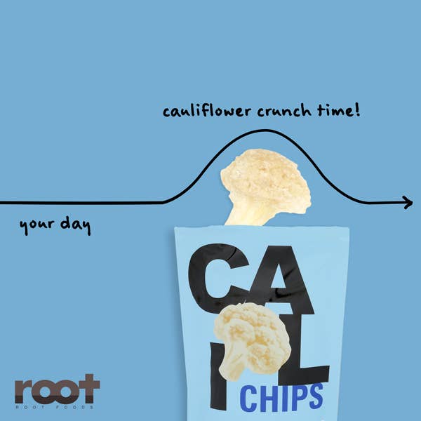 Root Foods Cauliflower Veggie Chips