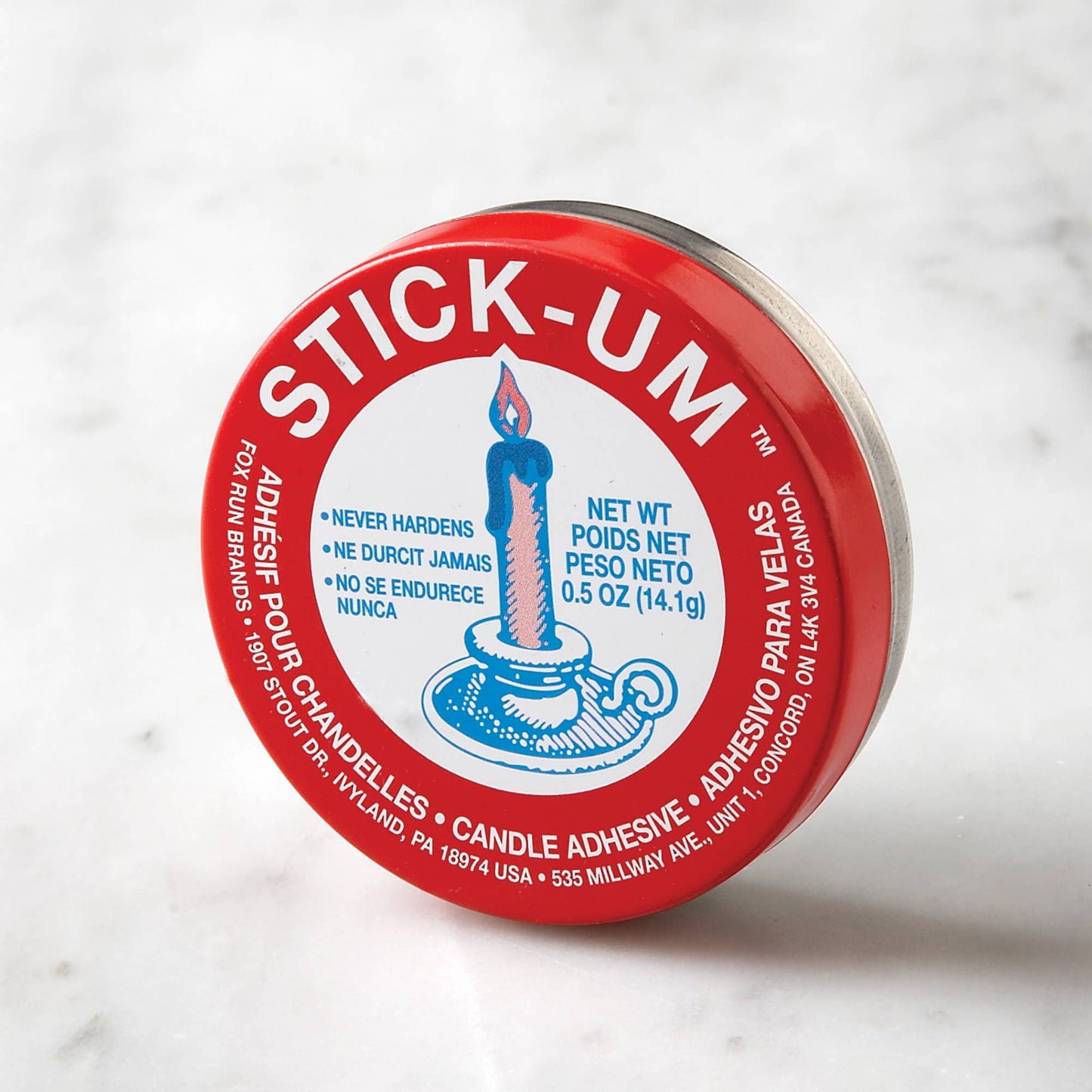 Fox Run Stick-Um Candle Adhesive, 0.5 oz
