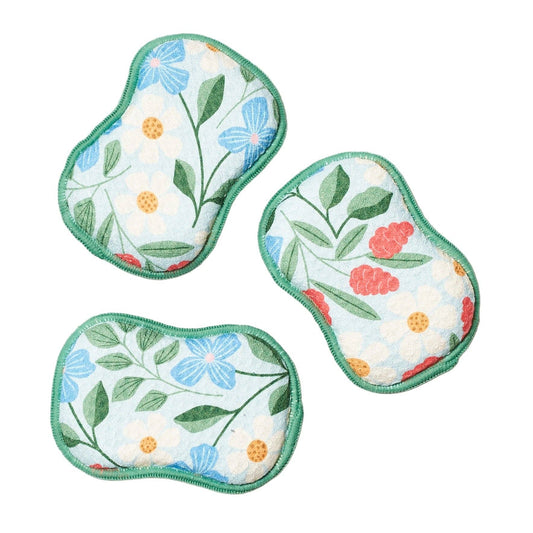 Once Again Home RE:usable Sponges - RJW Garden Path, Set of 3