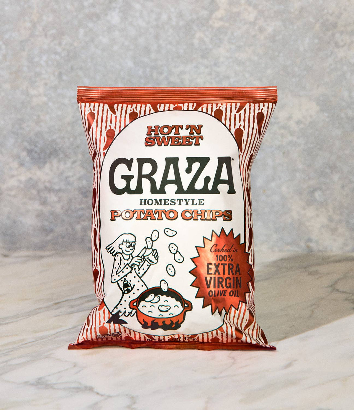 Graza - Hot 'n Sweet Potato Chips (6ct)