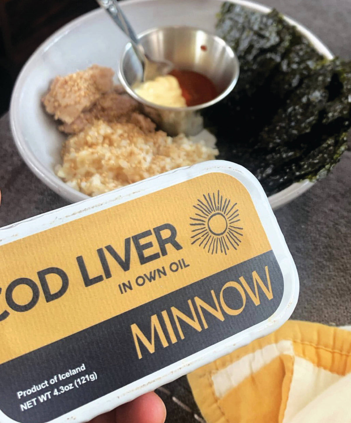 Minnow Cod Liver, 4.3oz
