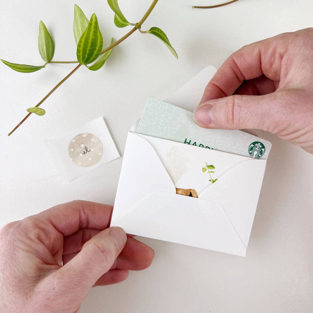 emily lex studio Garden Rose Mini Notecard