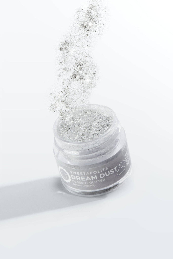 Sweetapolita Super Silver Dream Dust Edible Drink and Dessert Glitter