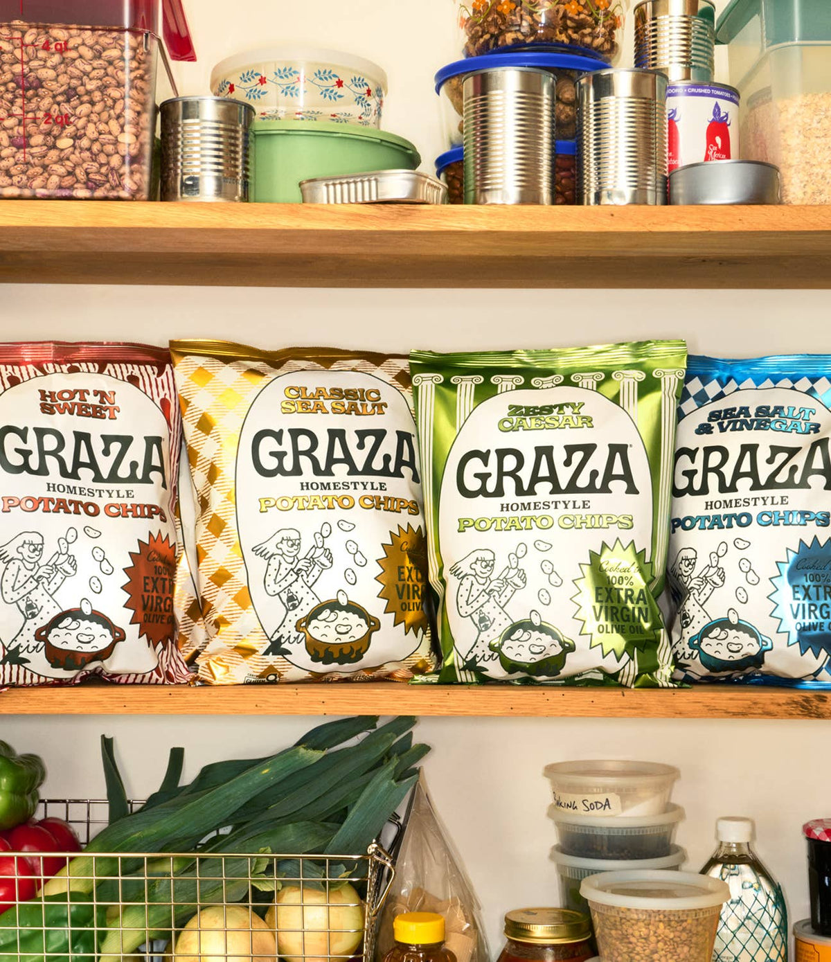 Graza - Hot 'n Sweet Potato Chips (6ct)