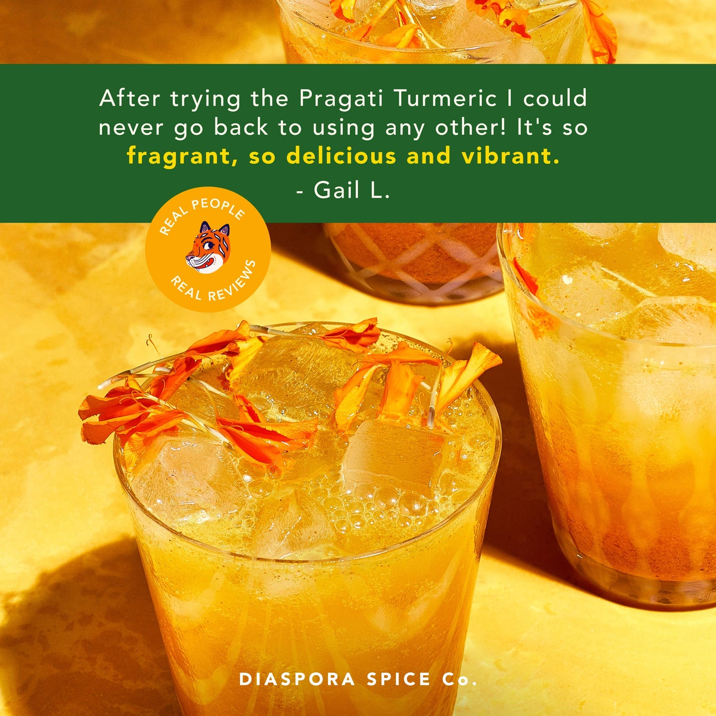 Diaspora Spice Pragati Turmeric Powder, Single-Origin Spice