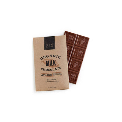 Éclat Chocolate Organic Milk Chocolate Bar