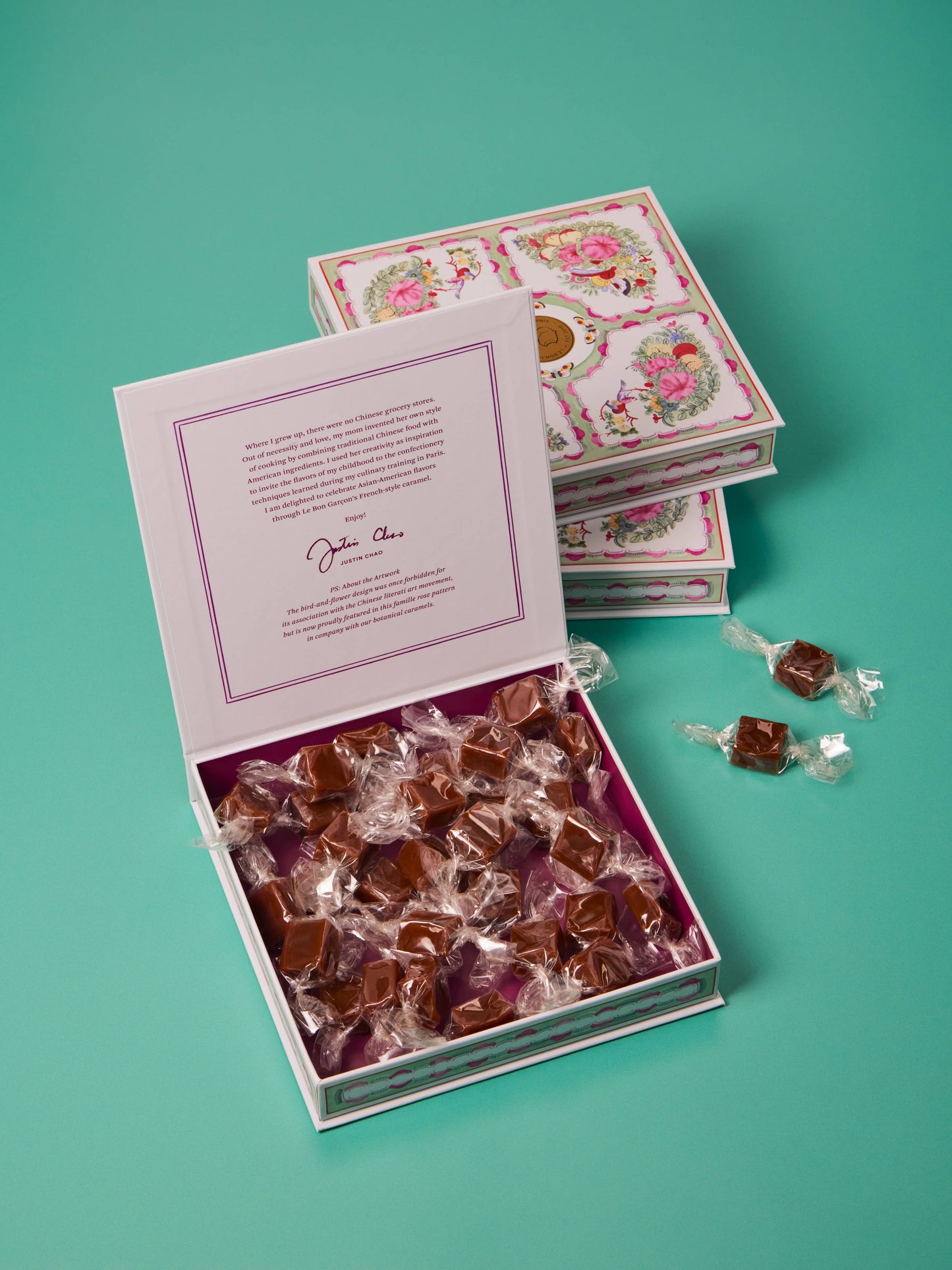 Le Bon Garcon Honey Lavender Caramels Gift Box, 6oz