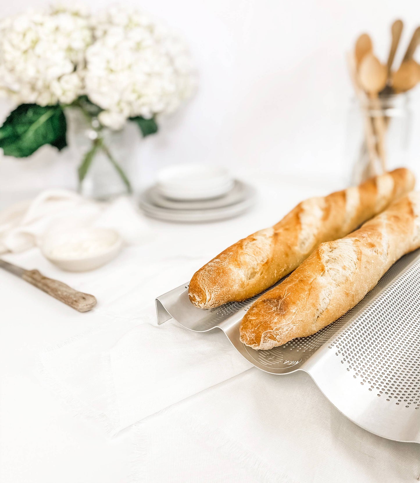 USA Pan - French Baguette Pan - 3 Loaves