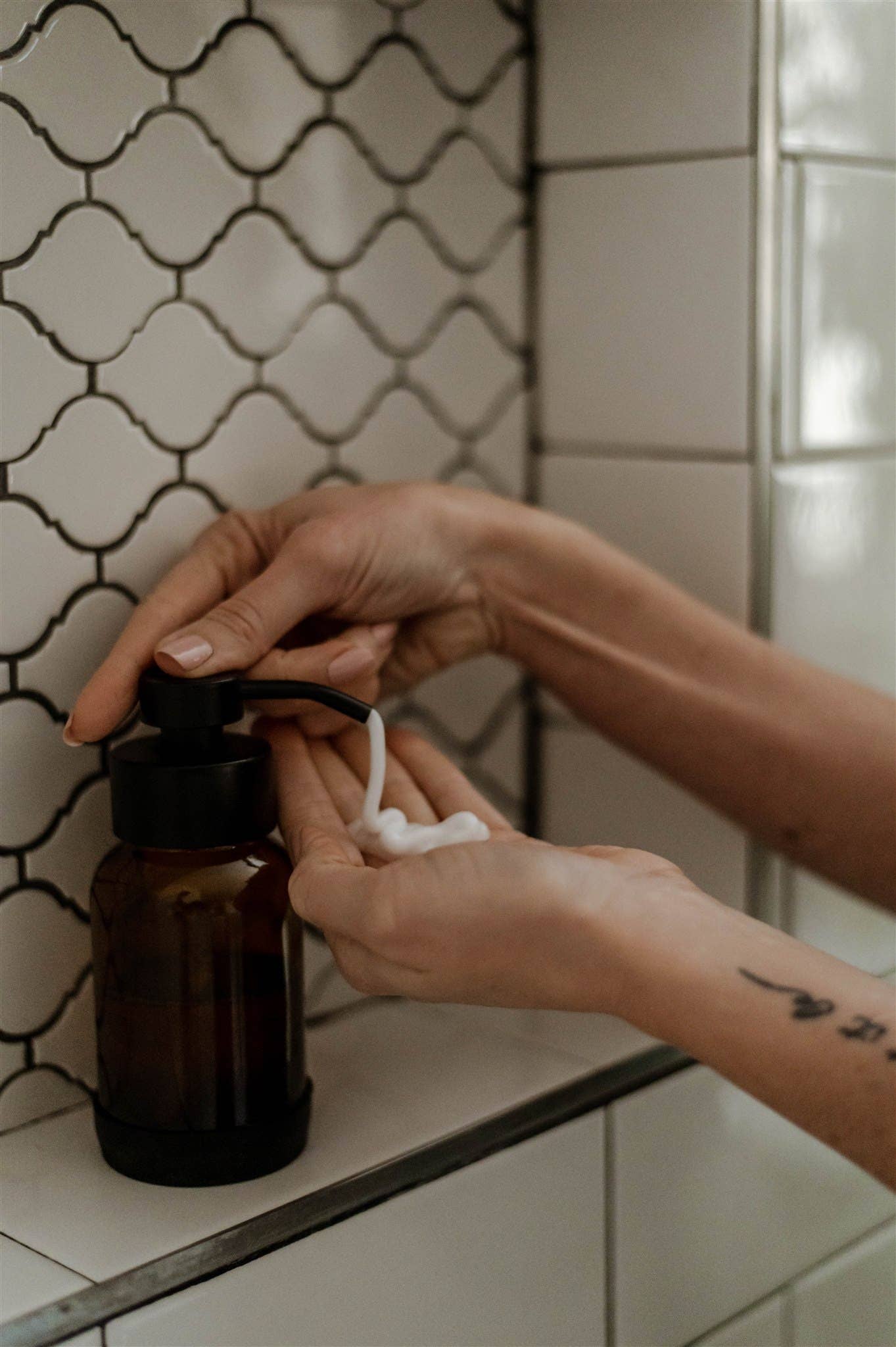 Me Mother Earth  Amber Foaming Soap Dispenser