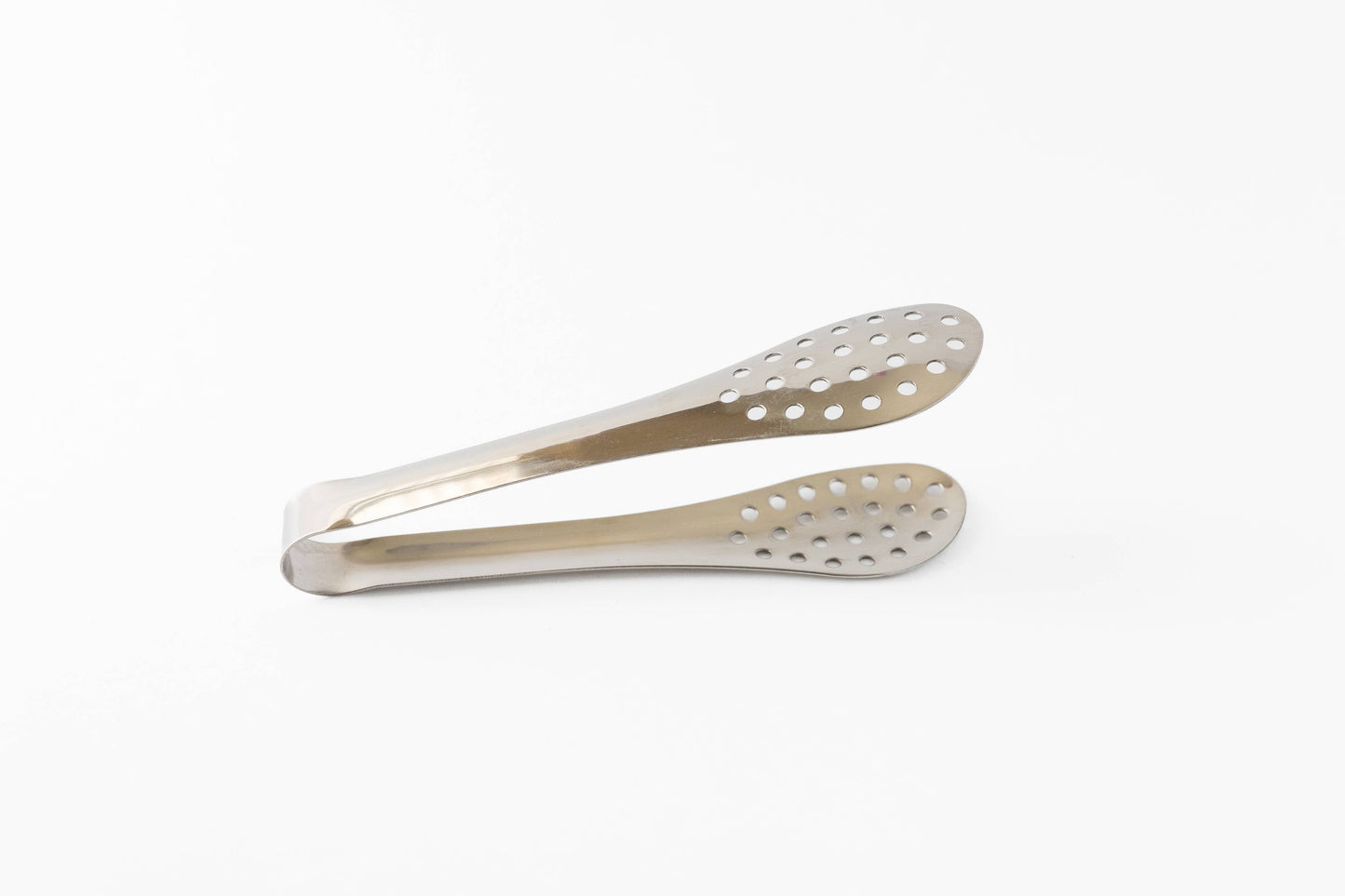 Fox Run Stainless Steel Mini Straining Tongs, 5"