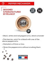 Peugeot Line Black Pepper Mill