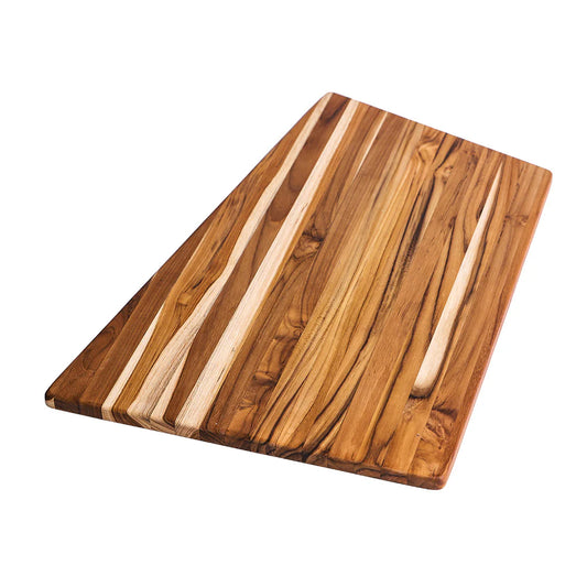 Teakhaus Geo Trapeze Cutting & Serving Board, Large