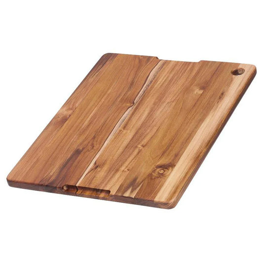 Teakhaus Marine Rectangle Cutting Board w/Juice Canal, Large