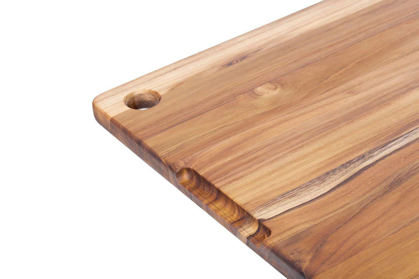 Teakhaus Marine Rectangle Cutting Board w/Juice Canal, Large
