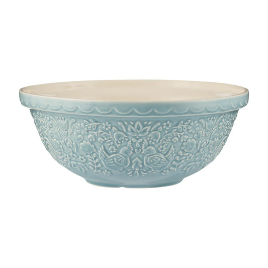Mason Cash Home To Roost S18 Blue Mixing Bowl, 11”