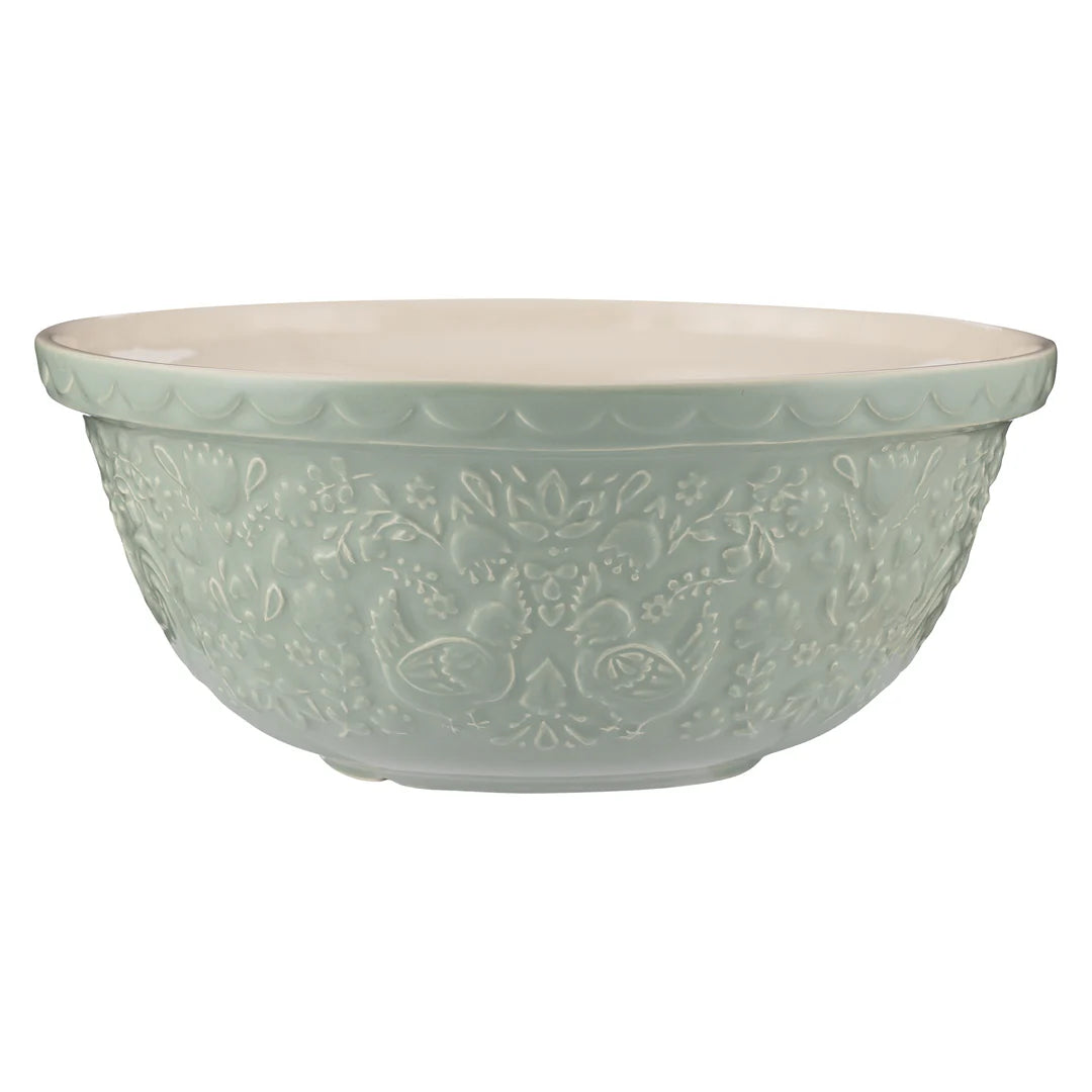 Mason Cash Home To Roost S12 Green Mixing Bowl, 11.5”
