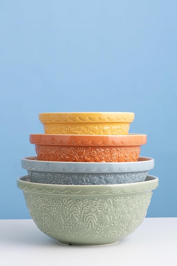Mason Cash Home To Roost S30 Mixing Bowl, 8.25”