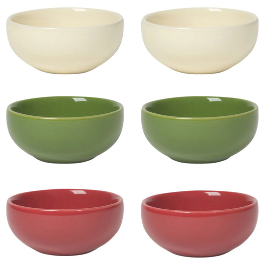 Holiday Pinch Bowl, Set of 6