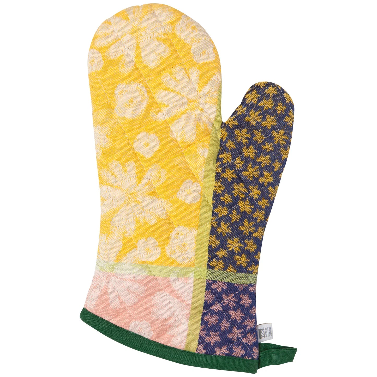 Full Bloom Jacquard Oven Mitt