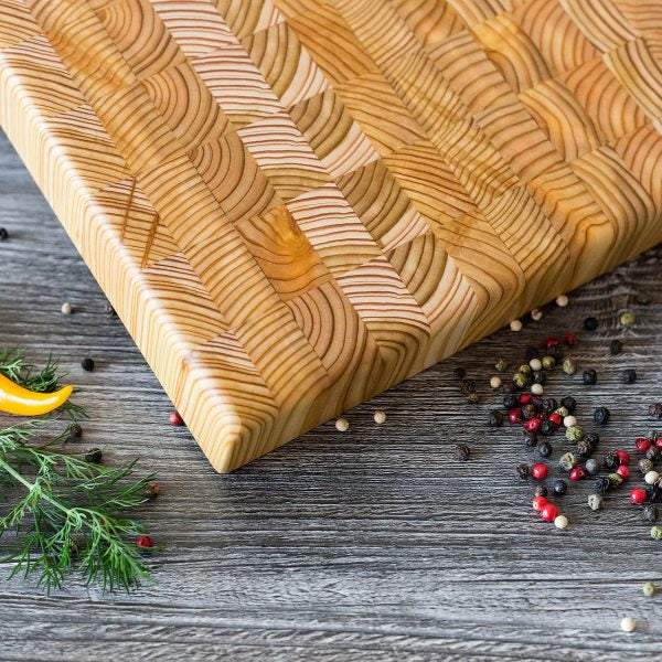 Larch Wood Medium Cutting Board