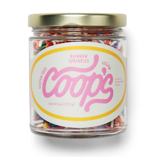 Coop’s Rainbow Sprinkles, 6oz