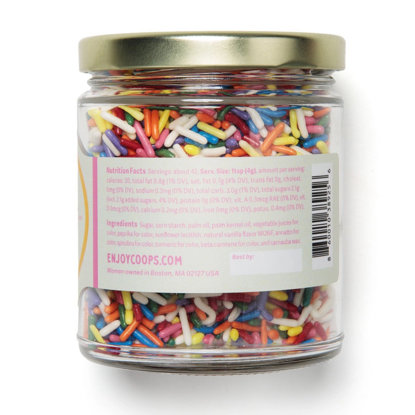 Coop’s Rainbow Sprinkles, 6oz