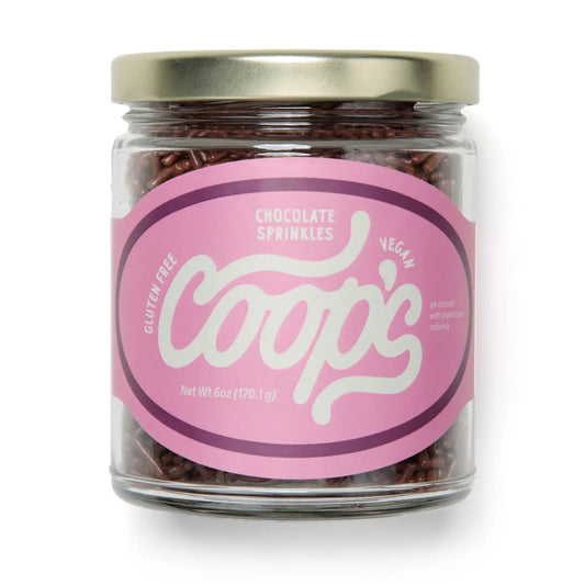 Coop’s Chocolate Sprinkles, 6oz