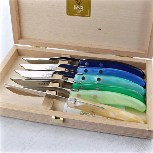 Claude Dozorme Belingot Steak Knives - Box of 6