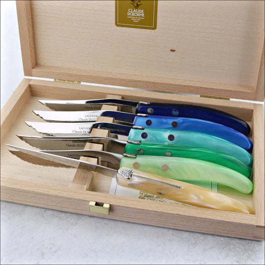 Claude Dozorme Belingot Steak Knives - Box of 6