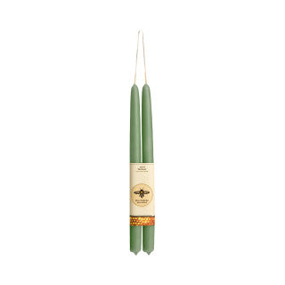 Big Dipper Wax Works Pure Beeswax Taper Candles, Standard, 12"