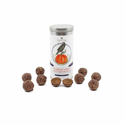 Fruition Pumpkin Spice Truffles Tin, 7oz