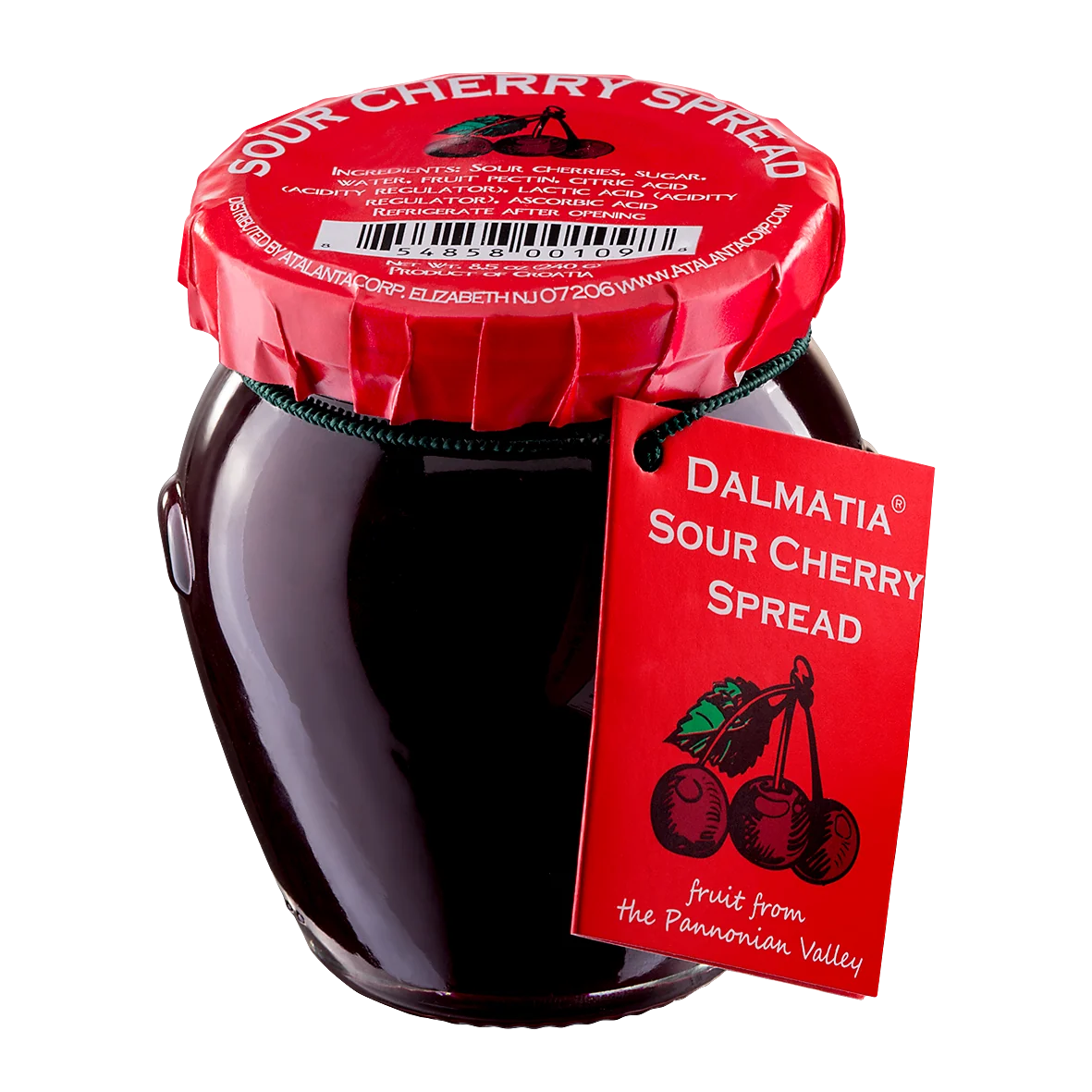 Dalmatia Sour Cherry Spread, 8.5oz