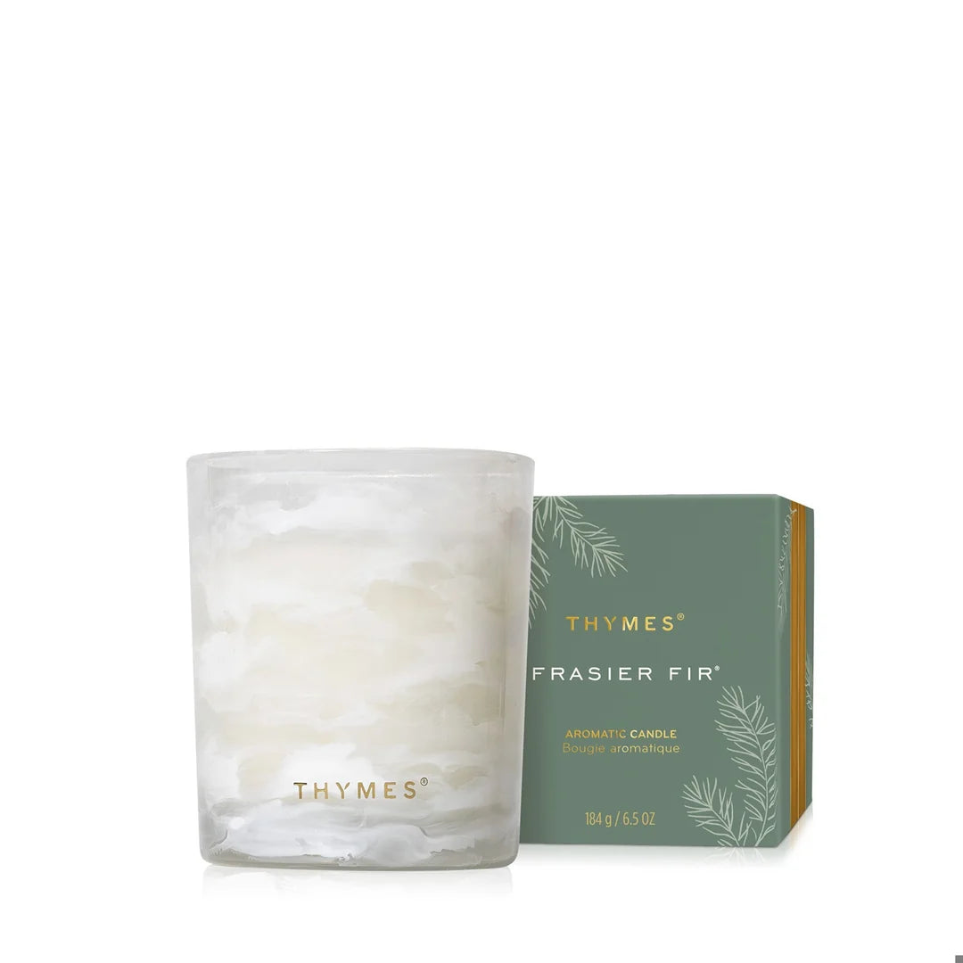 Thymes Fraiser Fir Tidings Boxed Candle