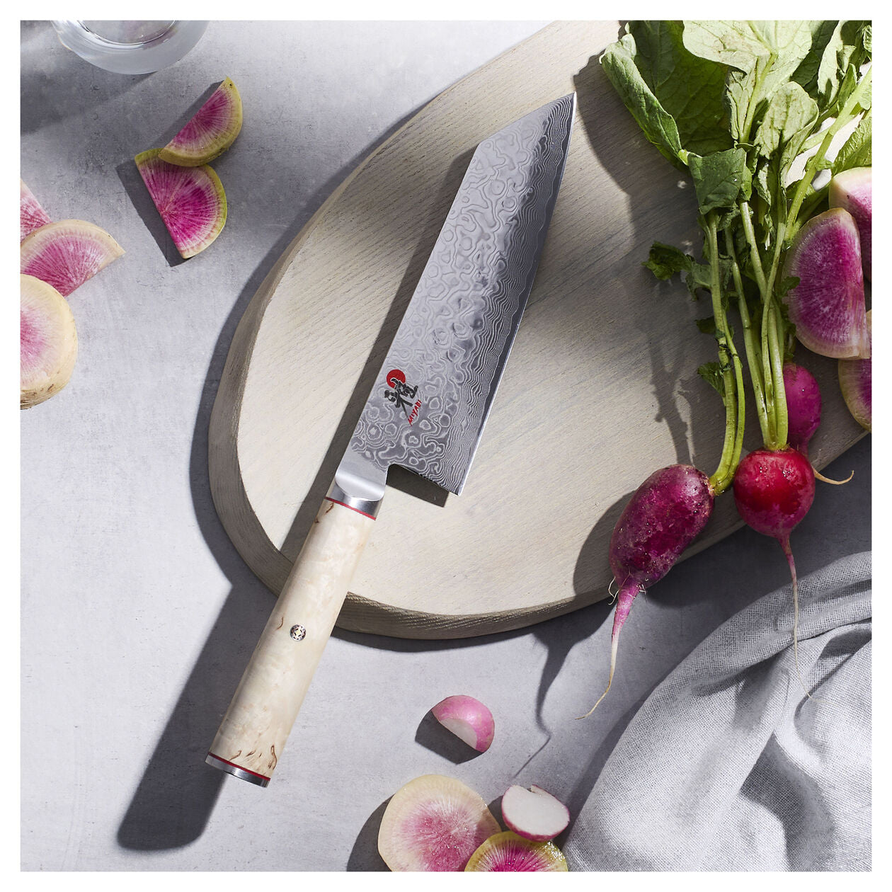 Miyabi Birchwood Bunka Knife, 6.5”