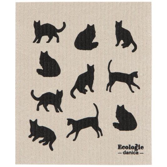 Cat Collective Swedish Dishcloth