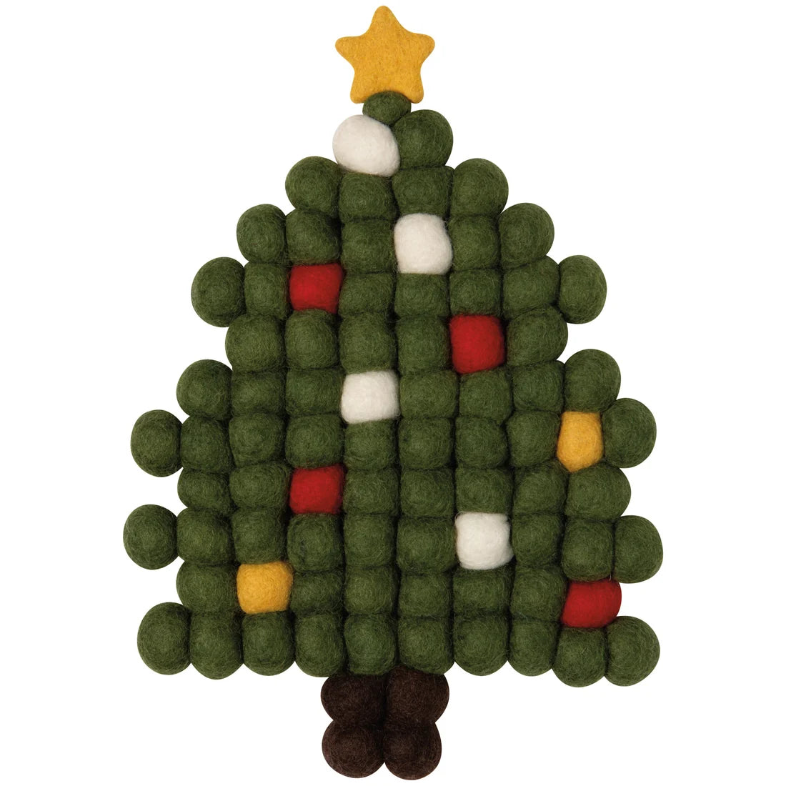 Trivet Felt Christmas Tree