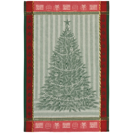 Festive Fir Jacquard Dishtowel
