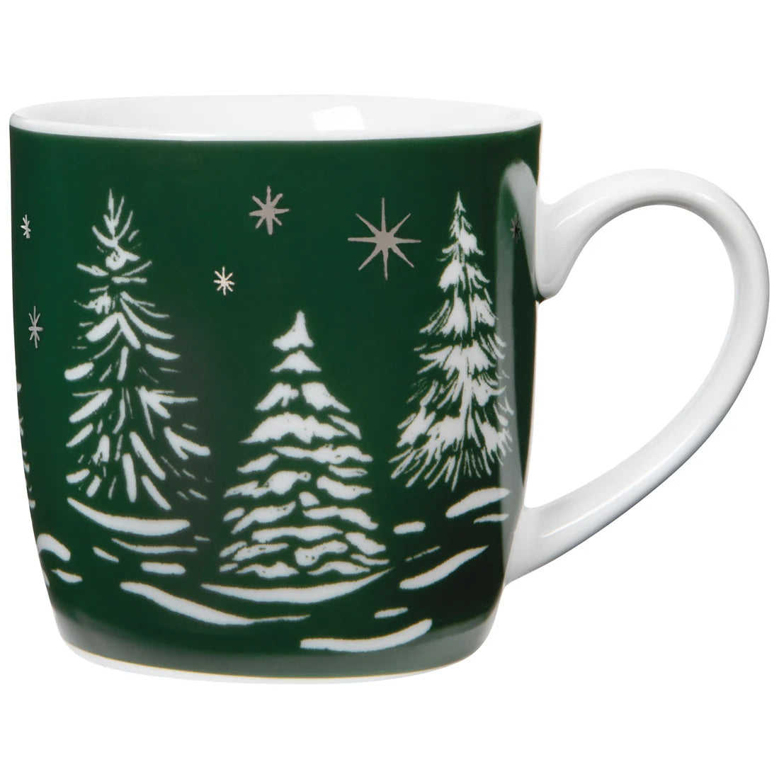 Winter Frost Porcelain Christmas Mug