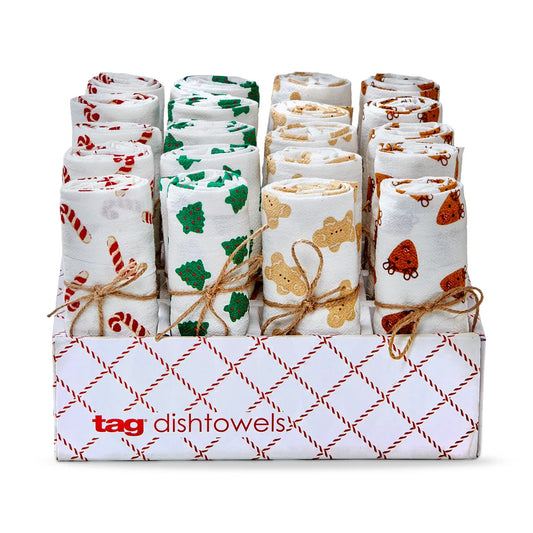 Sweetest Xmas Flour Sack Dishtowel, Assorted
