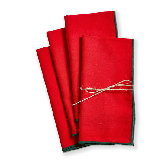 Color Pop Red Napkin, Set Of 4
