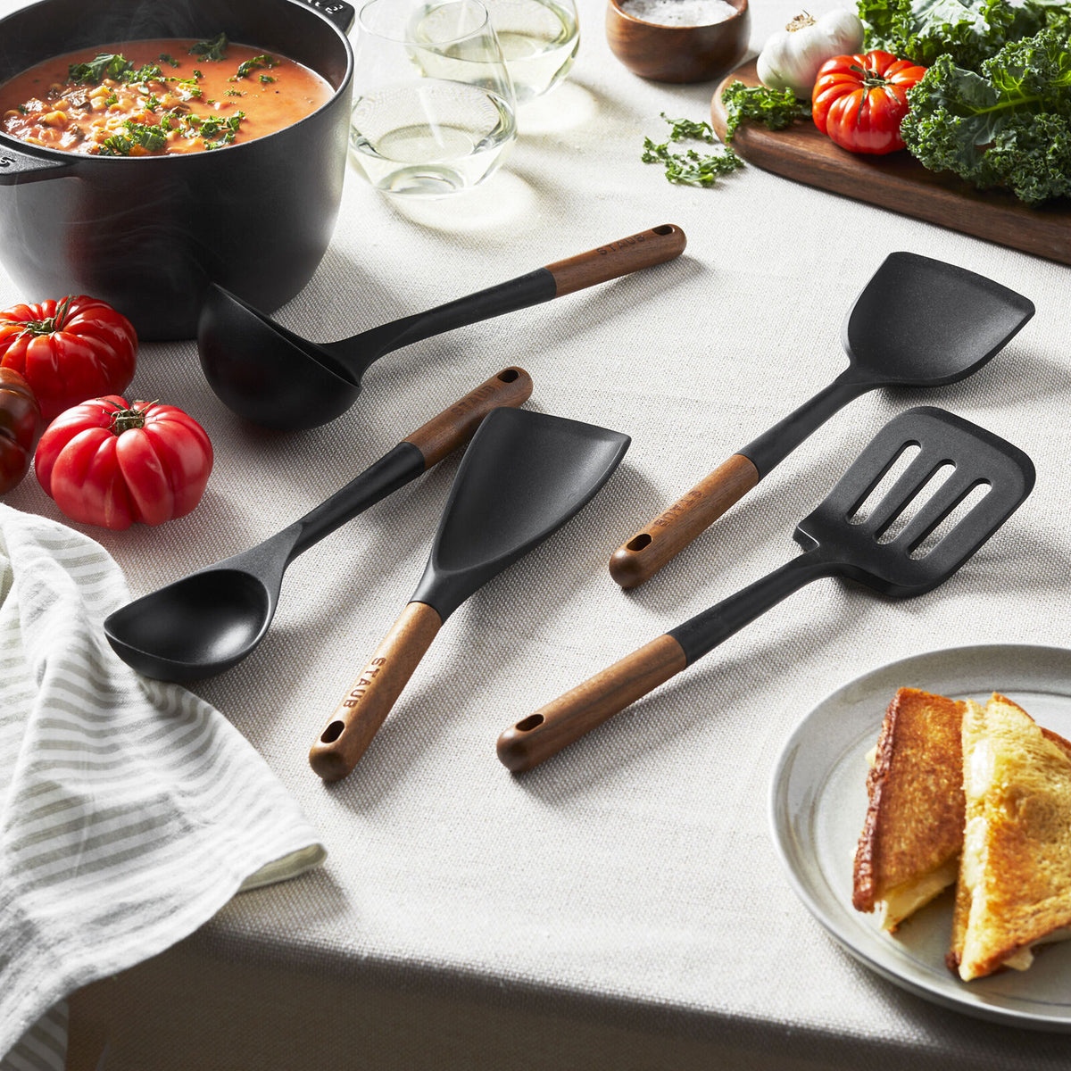 5-pc Kitchen Utensil Set, Silicone