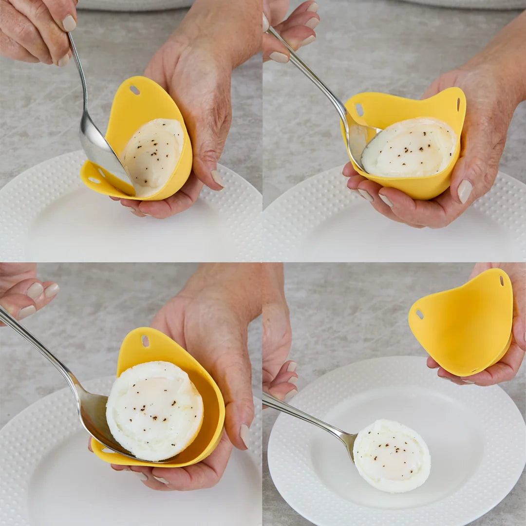 RSVP Silicone Poaching Cups, Set of 2
