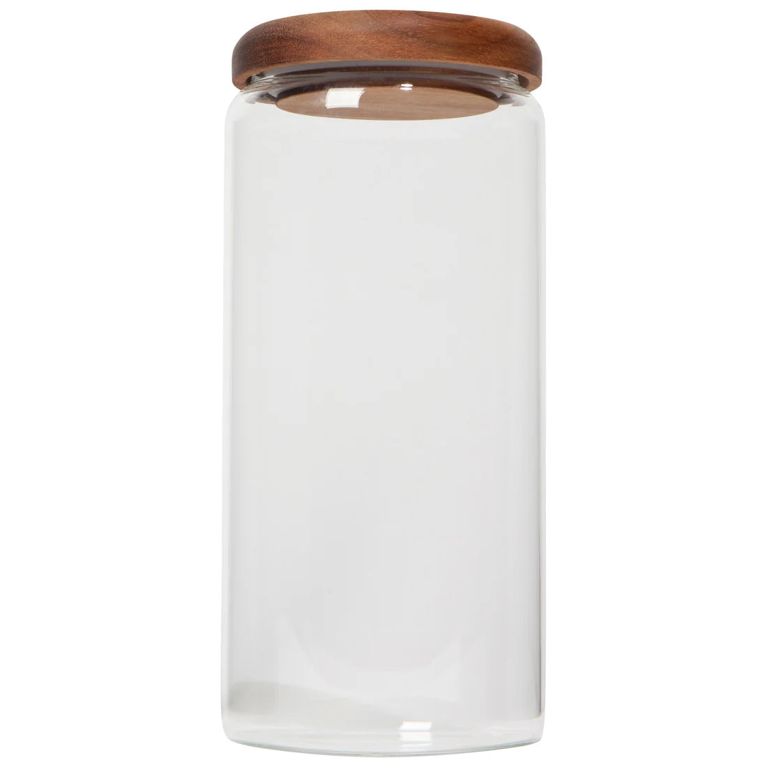 Glass Jar with Acacia Wood Lid