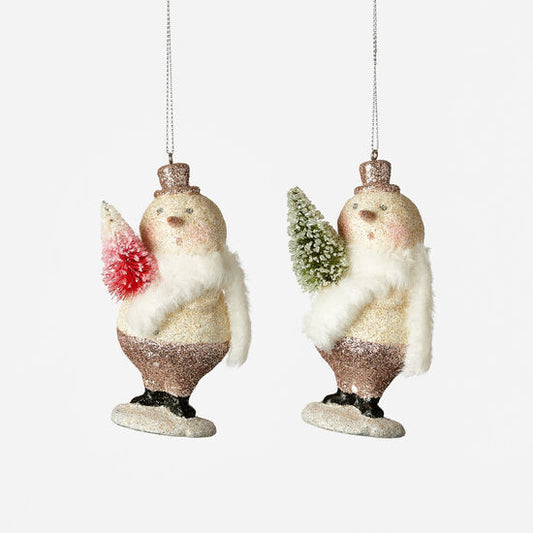 Sparkle Snowman Ornament