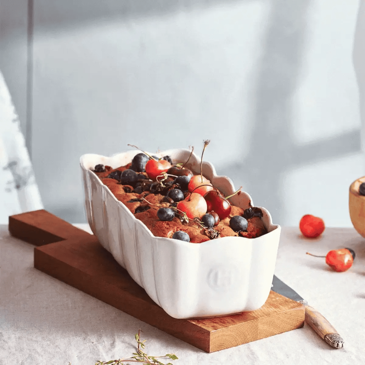Madeleine Loaf Dish, Clay