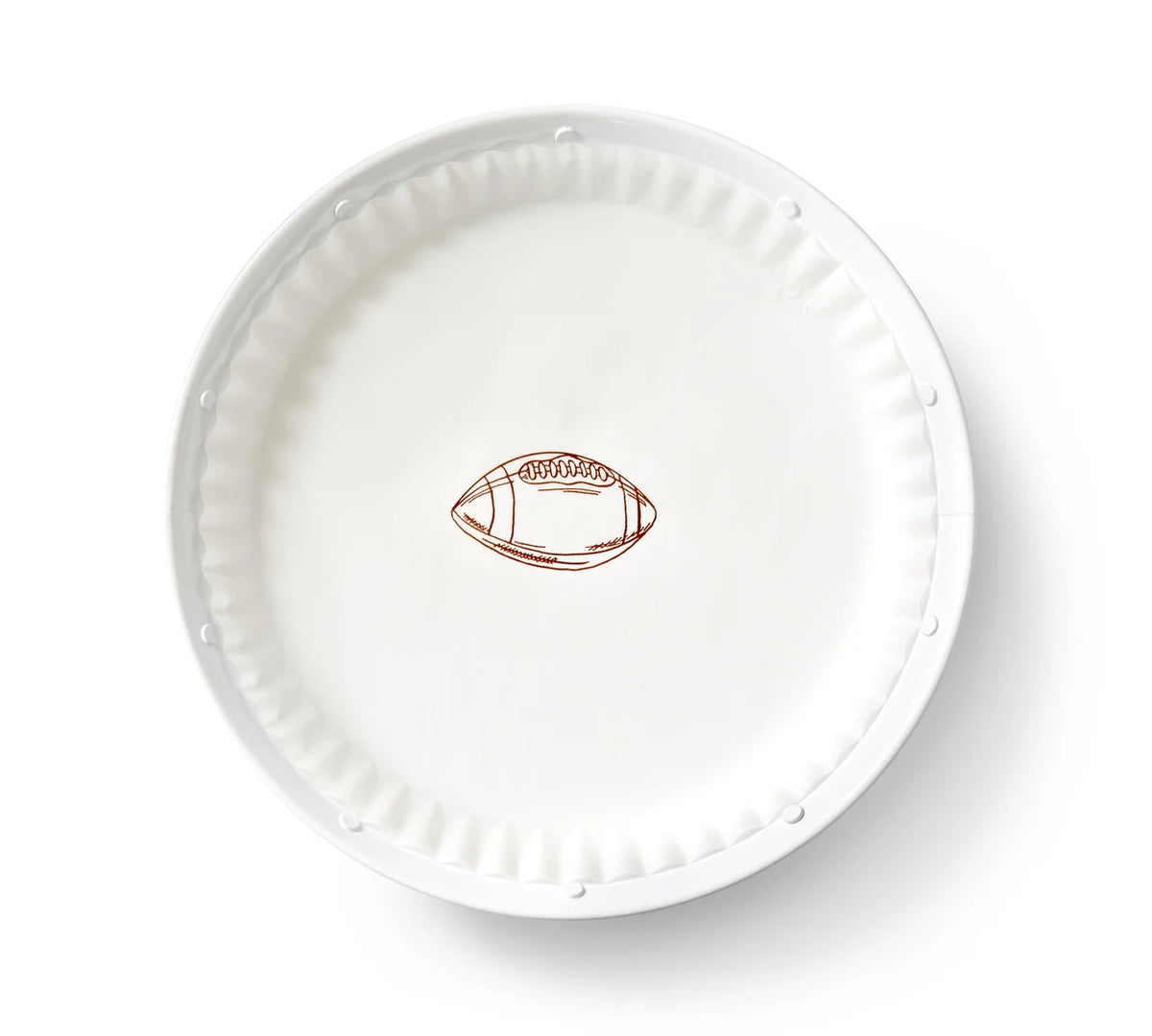 Plate & Pattern Touchdown! Preformed Plate Liners, Set of 40