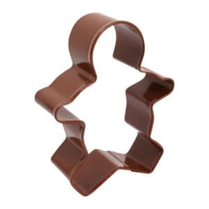 Gingerbread Boy Cookie Cutter Brown -  3.75"