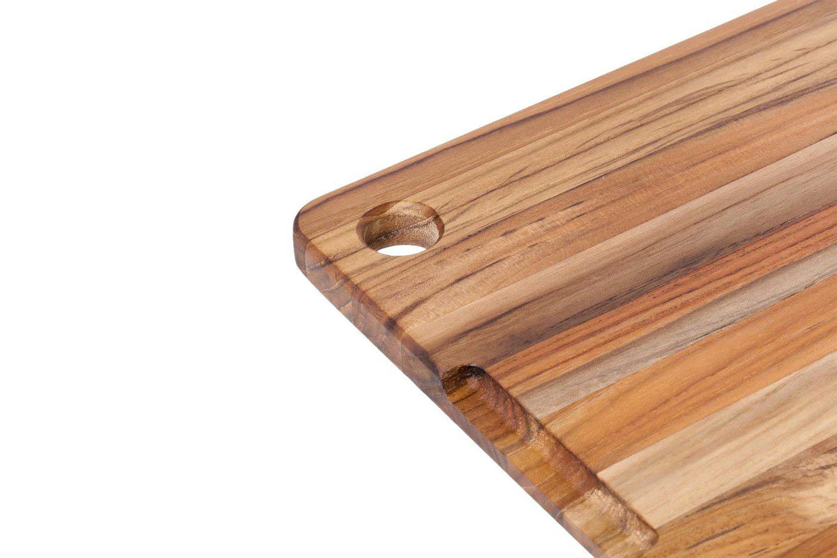Teakhaus Marine Rectangle Cutting Board w/Juice Canal, Medium